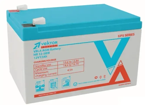 Аккумуляторная батарея Vektor Energy HR 12-58W