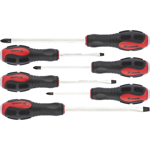 19120 Набор ударных отверток 6шт Matrix