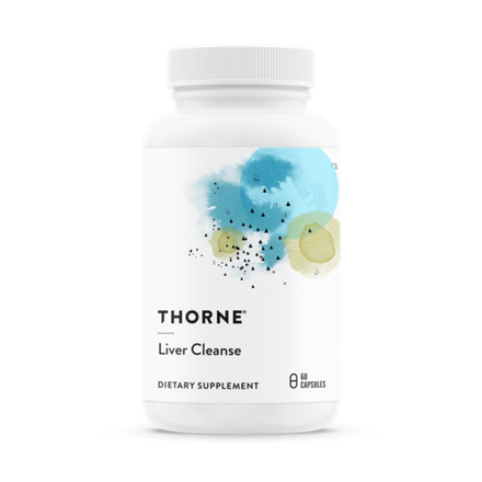 Thorne Research, Комплекс для очистки печени с берберином, Liver Cleanse, 60 капсул