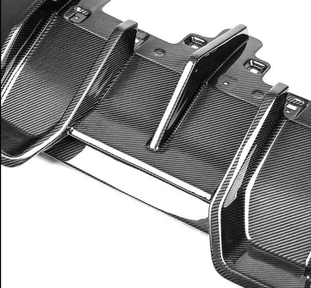 Карбоновый диффузор заднего бампера для Lamborghini Huracan Evo RWD Ламборгини Хуракан