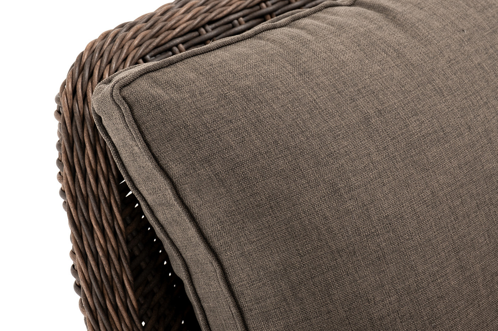 "Прованс" диван из искусственного ротанга трехместный, цвет коричневый