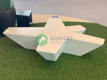 Скамейка «Зодиак» с настилом