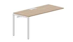 стол Strike 1580х680х750мм (металлический аутлет) - приставной элемент