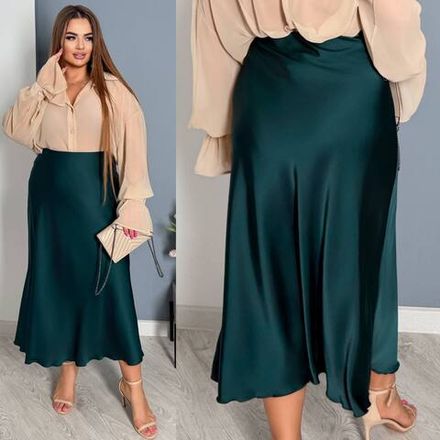 Юбка шелковая УК-160 Фабрика Моды Фото 2