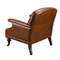 Кресло Chester 5163 из коньячно-коричневой кожи