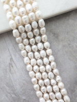Жемчуг натуральный рис 5.7-6мм