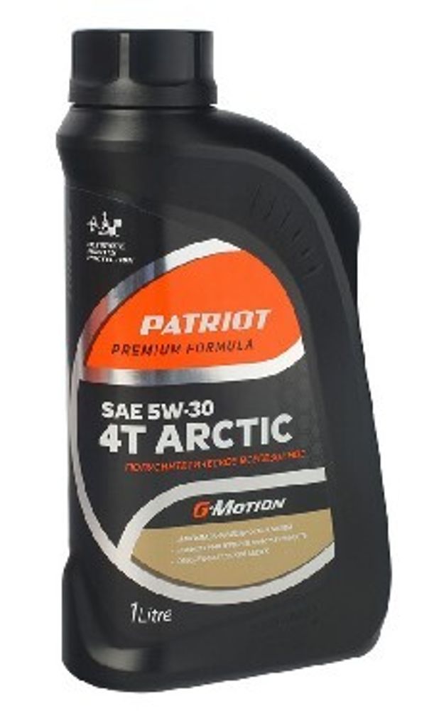 Масло минеральное PATRIOT G-Motion 2Т GARDEN 1л