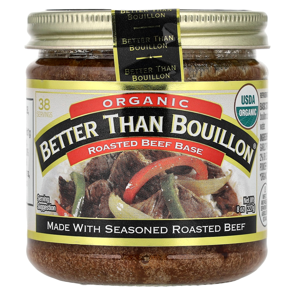 Better Than Bouillon, органическая жареная говядина, 227 г (8 унций)