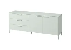 Тумба Type oak 3 ящика 2 двери L (белый)