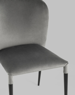 Стул Лори велюр серый