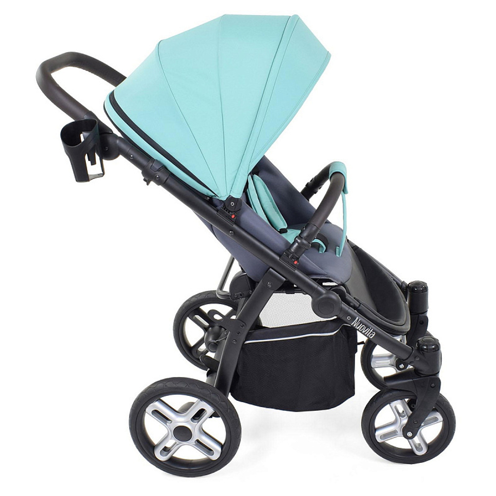 Прогулочная коляска Nuovita Modo Terreno Turchese grigio / Бирюзово-серый
