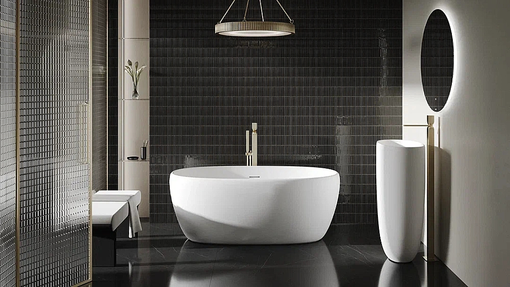 Ванна Salini LUCE S-stone 100122M 150x75 белая
