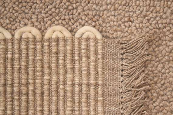 Ковер из шерсти badrinath из коллекции ethnic, 70x160 см