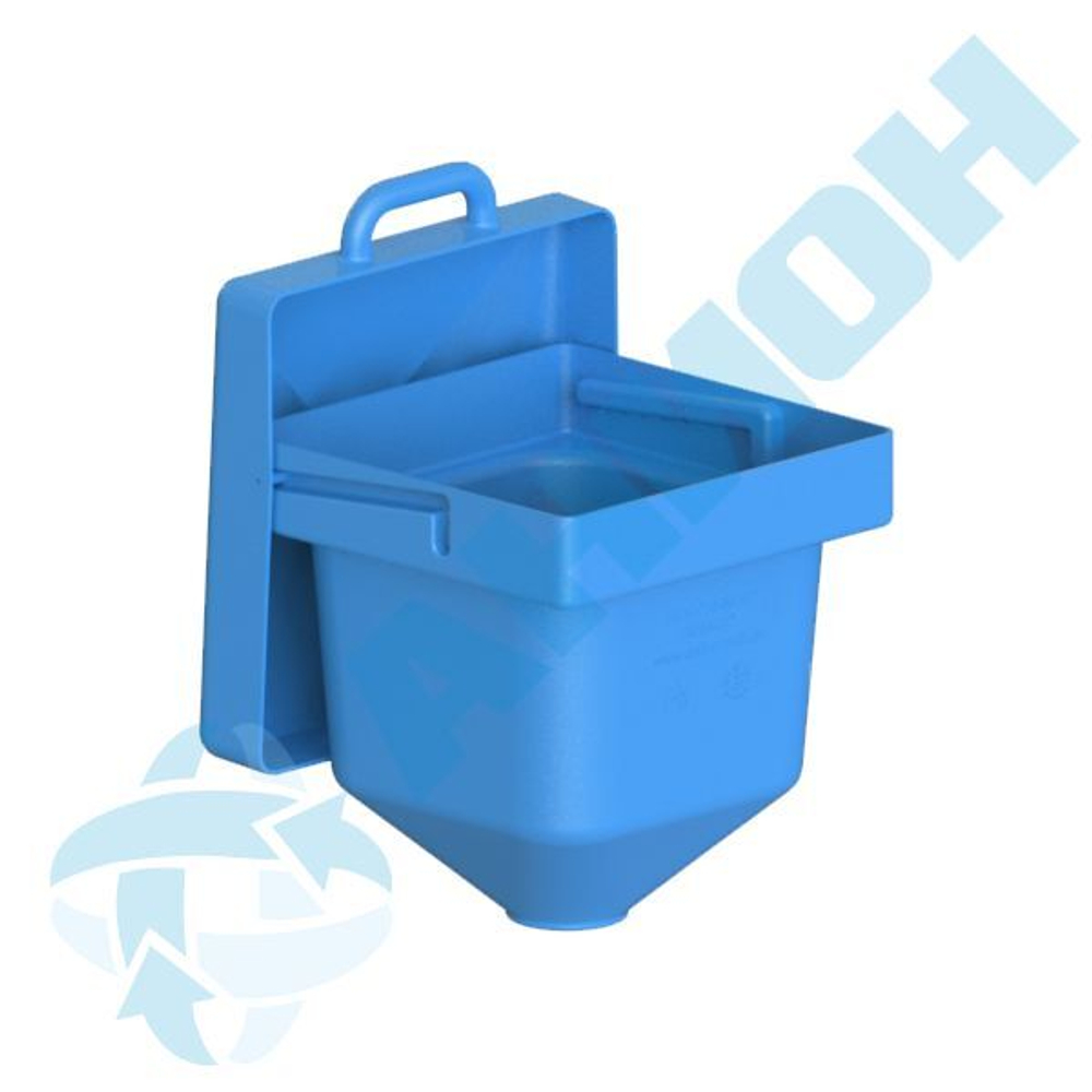 Бункер 45 л Анион 45 л. конусный (550x470x540см;синий) - арт.559502