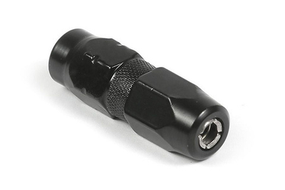 Наконечник для плунжерного шприца (чёрный) с клапаном