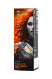 Гель Erotist - жидкий вибратор Volcano of passion, Виноград