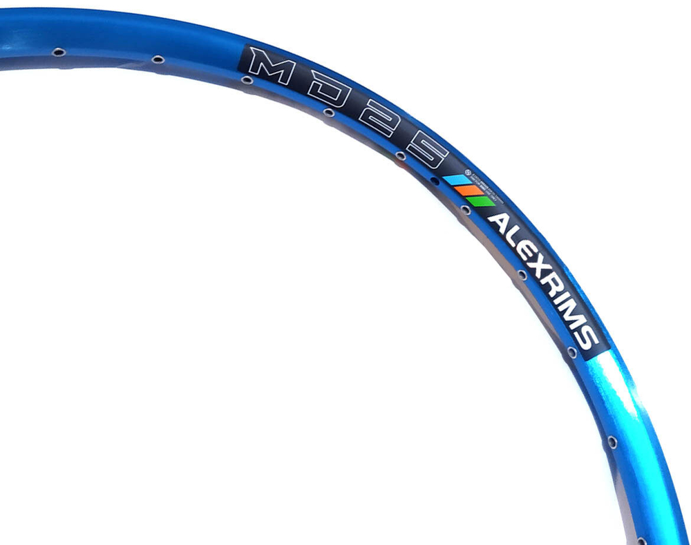 Обод двойной 27.5", 584х30мм, 32отв, F/V, голубой, для ДТ, пистон, Tubeless Ready, 575г.MD30 27.5" 3