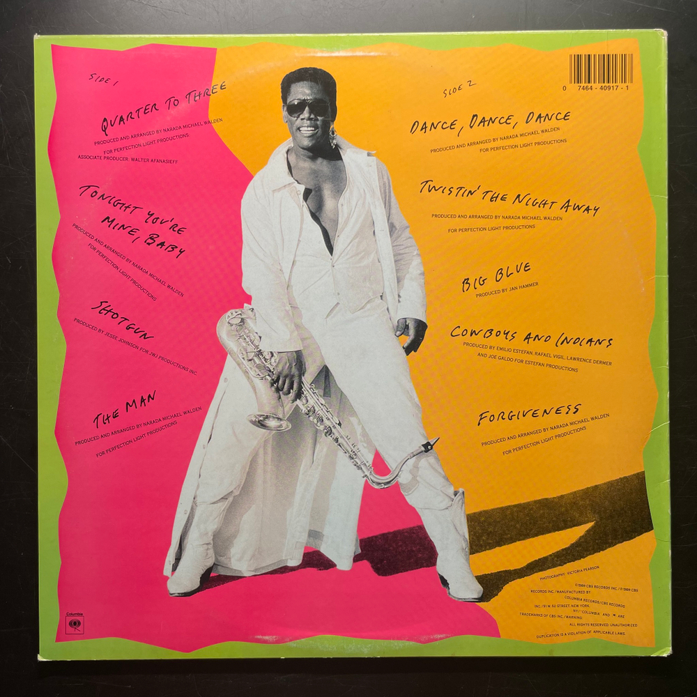 Clarence Clemons ‎– A Night With Mr. (США 1989г.)