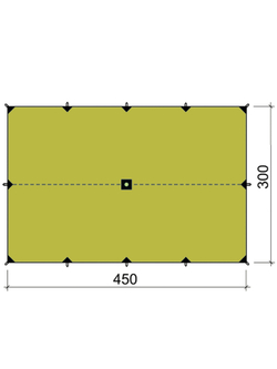 ТЕНТ BASK CANOPY V3 3X4.5