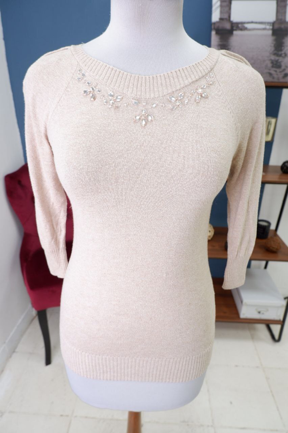 Джемпер Ostin светлый 42 размер