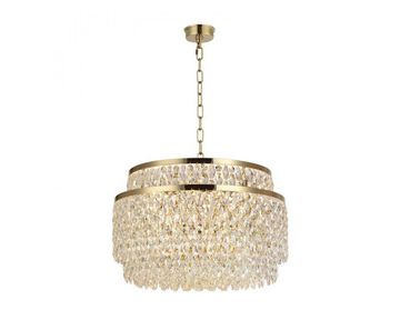Подвесная люстра 14*G9 8530/60 C gold polished золото TIFFANY Newport