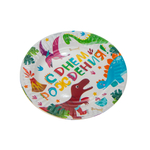 Тарелки бумажные «С Днем Рождения. Динозаврики», 17 см, 6 шт