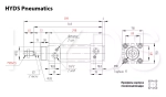 DSBC-100-160-PPV-A-N3 Пневмоцилиндр