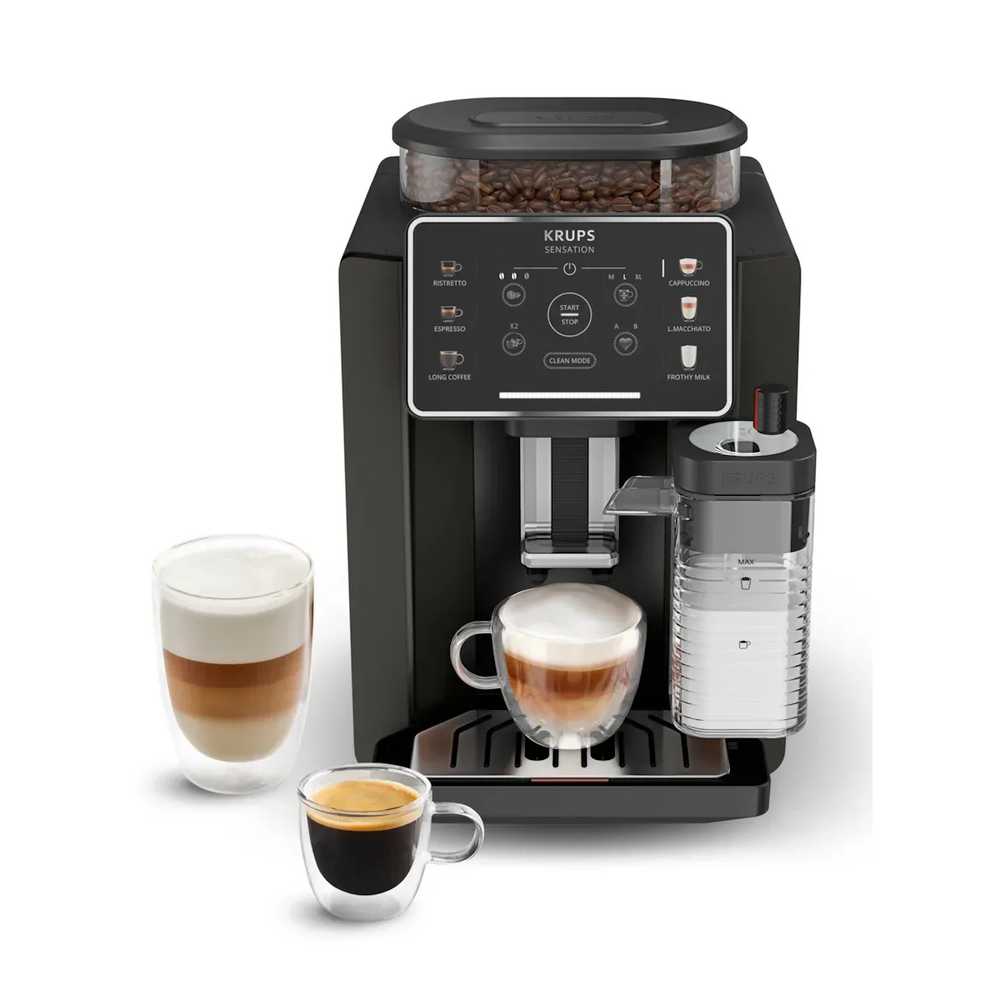 Автоматическая кофемашина KRUPS Sensation Milk M50 EA912910