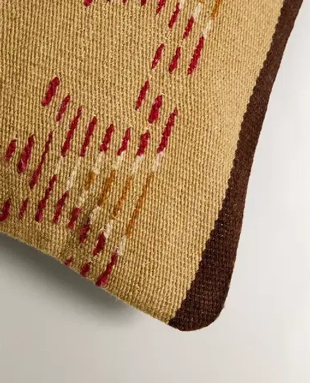 ZARA HOME НАВОЛОЧКА ДЛЯ ДЕКОРАТИВНОЙ ПОДУШКИ, ОЛИВКОВЫЙ
