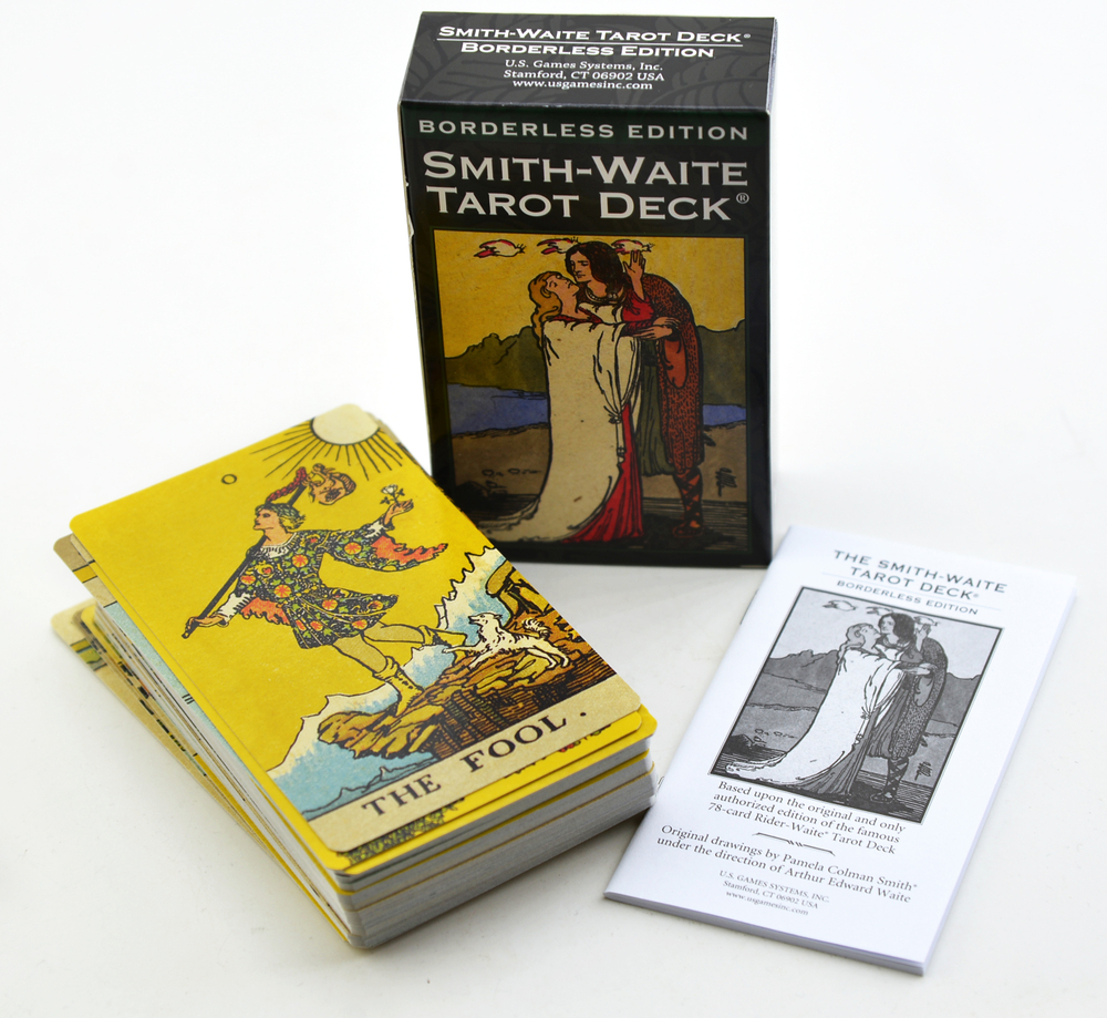 Smith-Waite Tarot Deck Borderless / Таро Уэйта-Смит безрамочное
