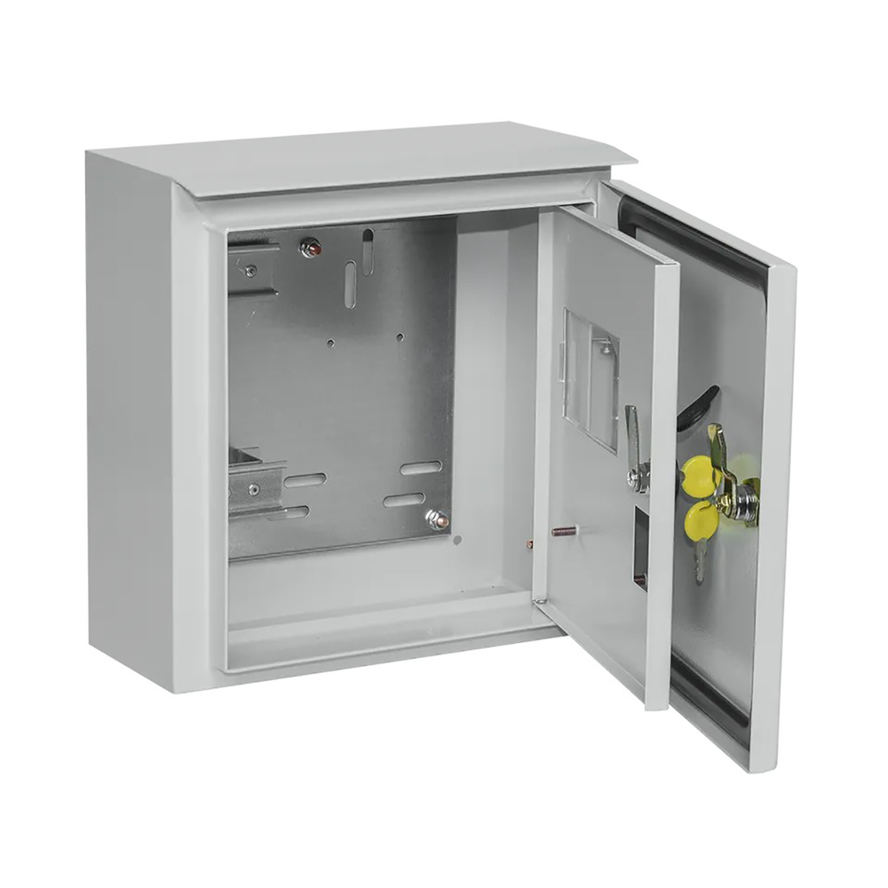 Щиток учетно-распределительный навесной IEK Titan ЩУ 1/1-1, IP66, металл, 310 x 300 x 150 мм