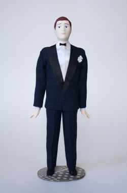 Кукла коллекционная Потешного промысла Жених