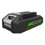 Аккумуляторная газонокосилка Greenworks GD24X2LM411K2 24В (2 x 2 Ач, ЗУ) нож 41 см, 2520907U2A
