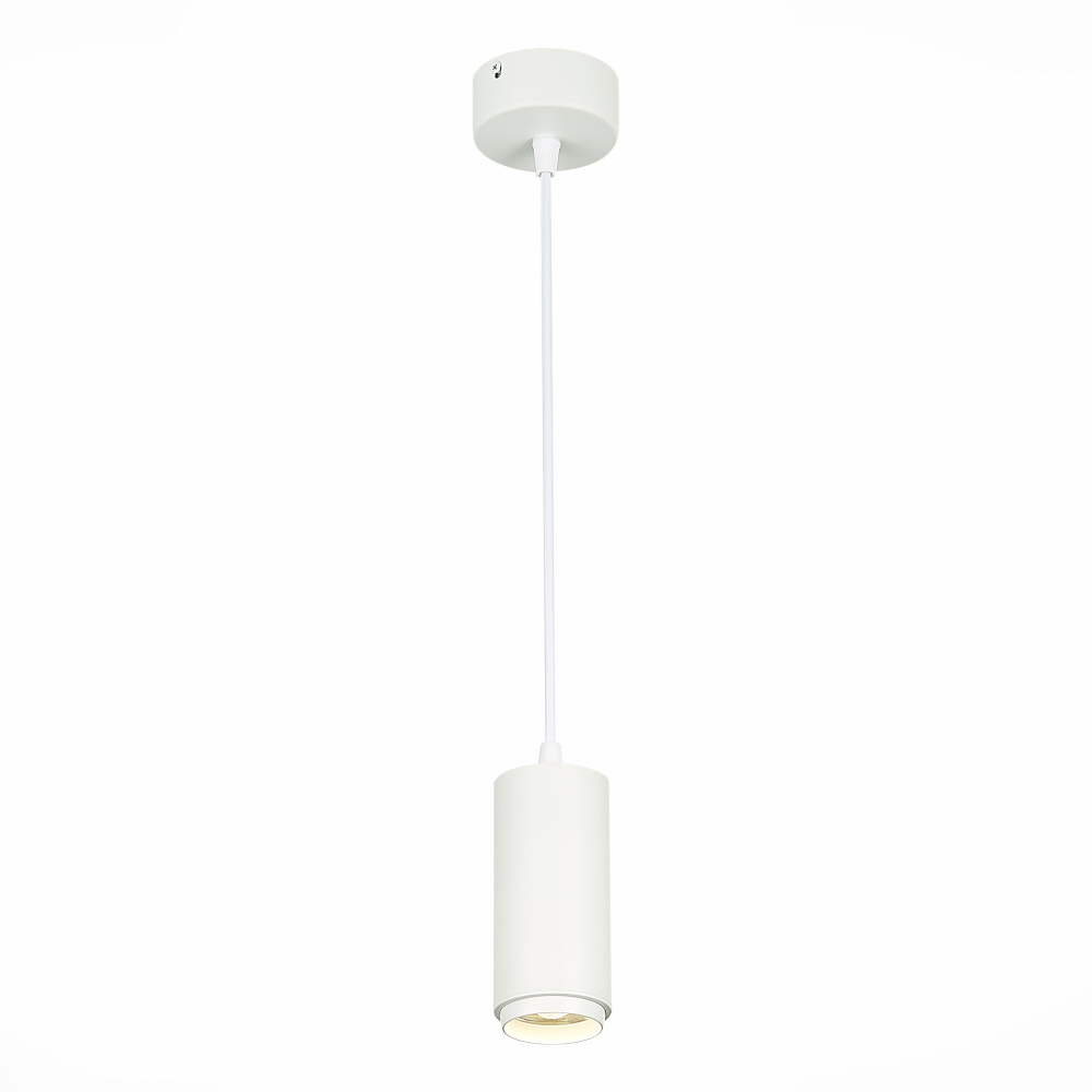 ST600.543.10 Светильник подвесной Zoom Белый LED 1*10W 4000K 1 000Lm Ra&gt;80 15-60° IP20 D59xH130 170-240VV Подвесные светильники