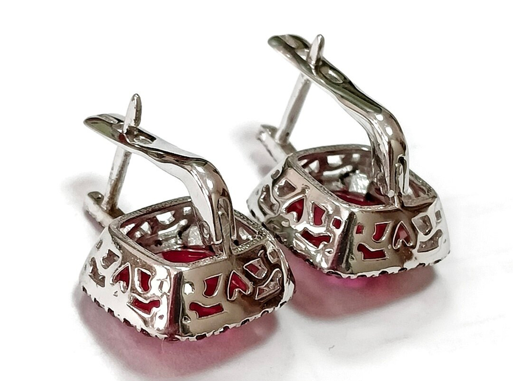 "Эстерелла" - ювелирные серьги из серебра 925