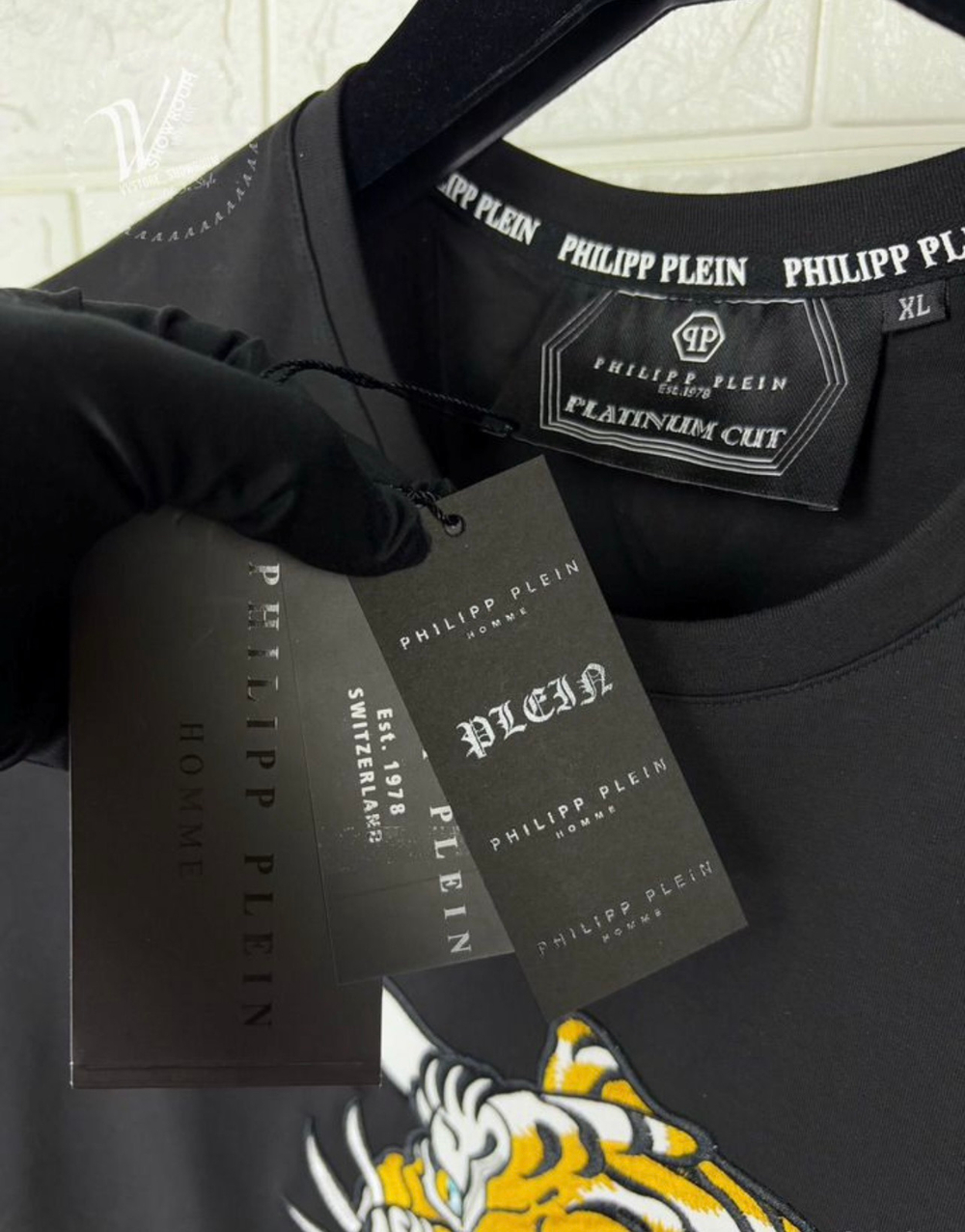 Футболка Philipp Plein Tiger Neck