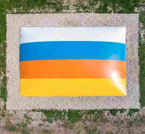 Надувная подушка для установки в грунт «Пляж», 15×8×2 м