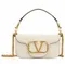 Маленькая сумка на плечо Valentino Small Locò белый
