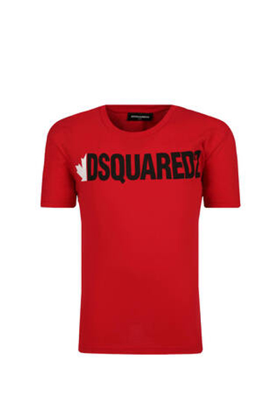 футболка Dsquared2 - красный(DQ0798 D0015)