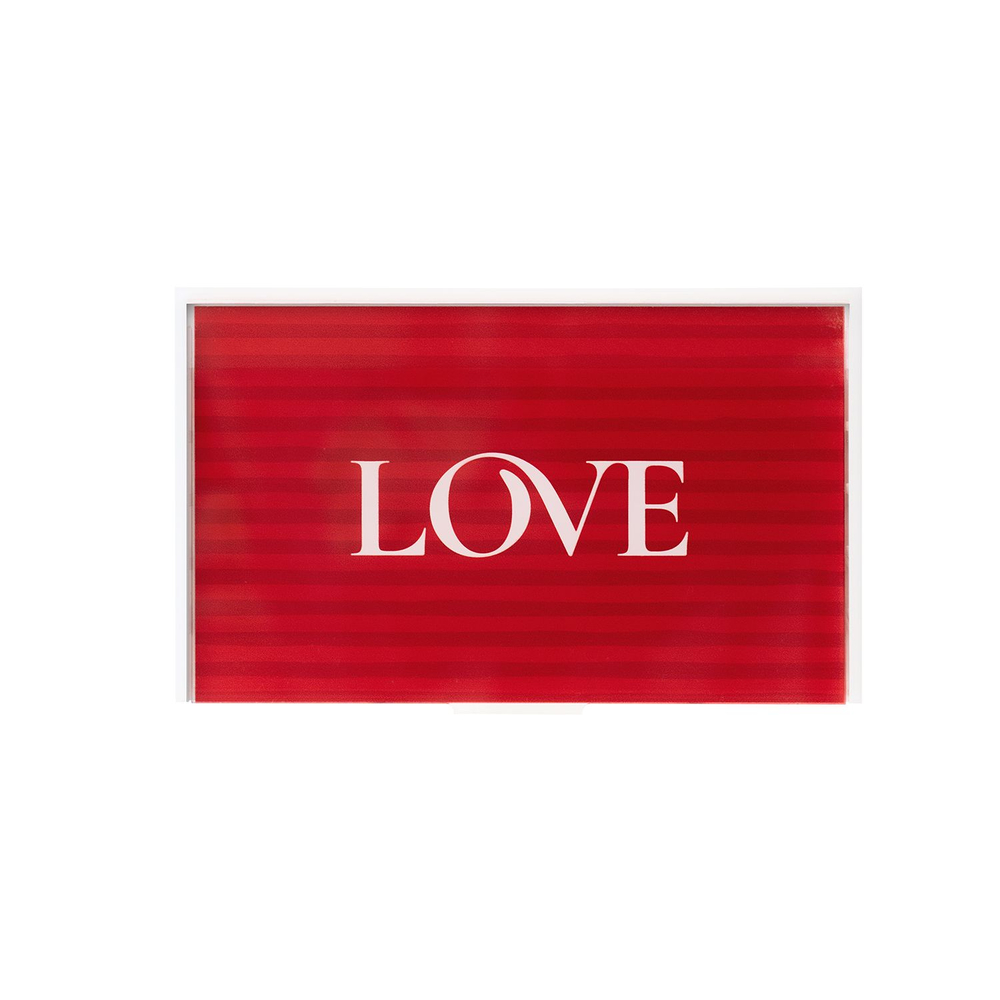 Лэшбокс Barbara красный Love (5 планшетов)