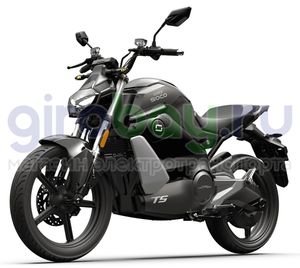Электромотоцикл WHITE SIBERIA SUPER SOCO TS STREET HUNTER (Черный)