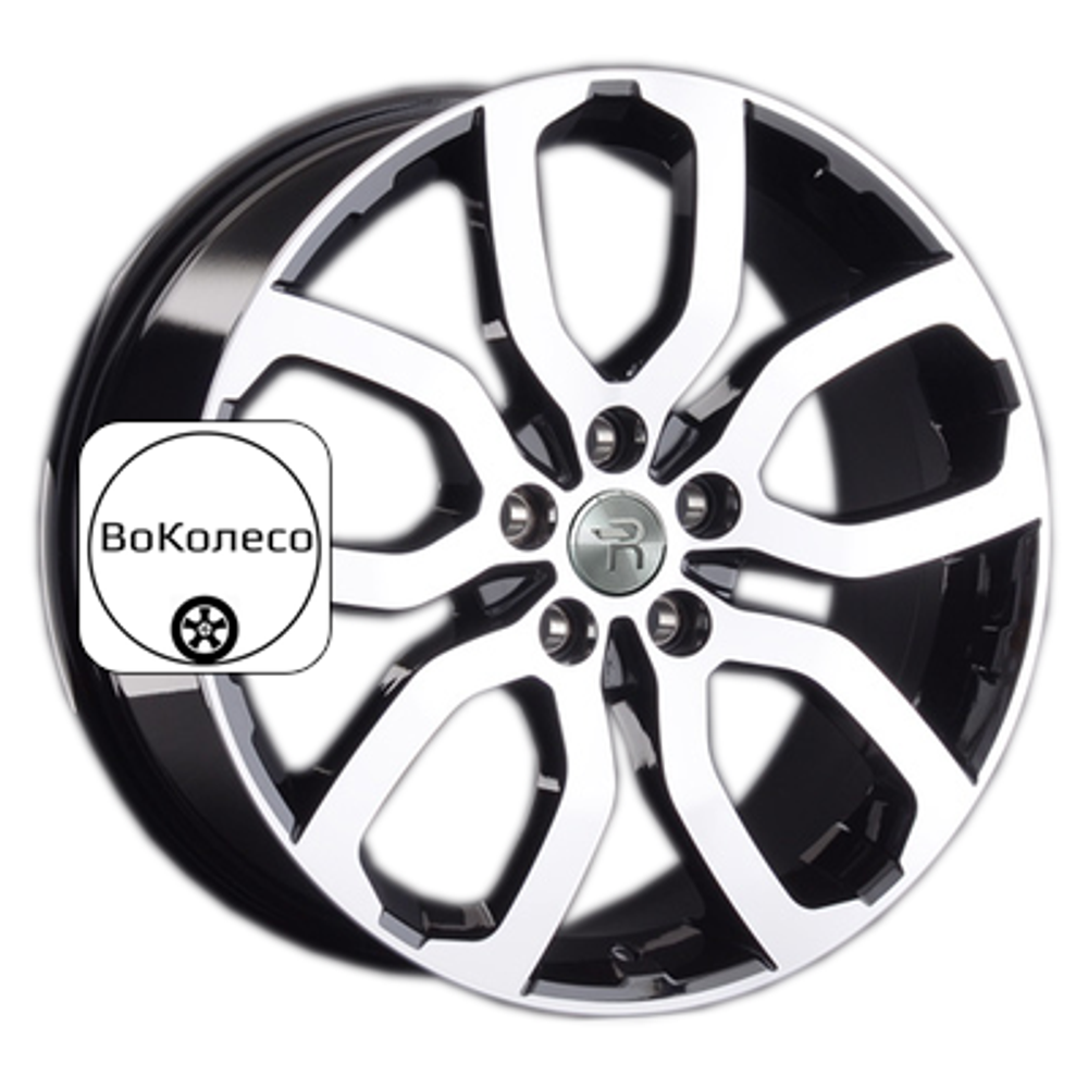 9,5x21/5x120 ET49 D72,6 LR7 BKF (пш, LR002) Replay