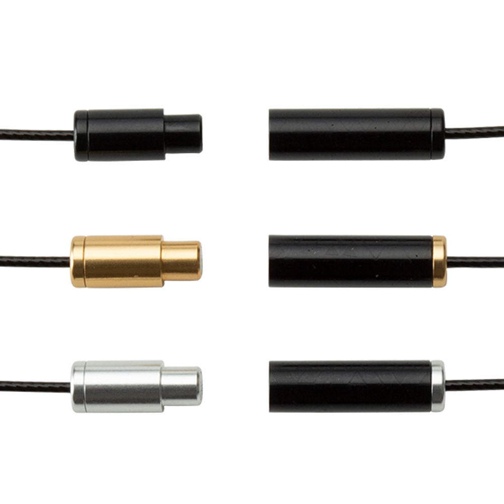 Ожерелье RAKUWA WIRE EXTREME GEOMETRY черно-золотое