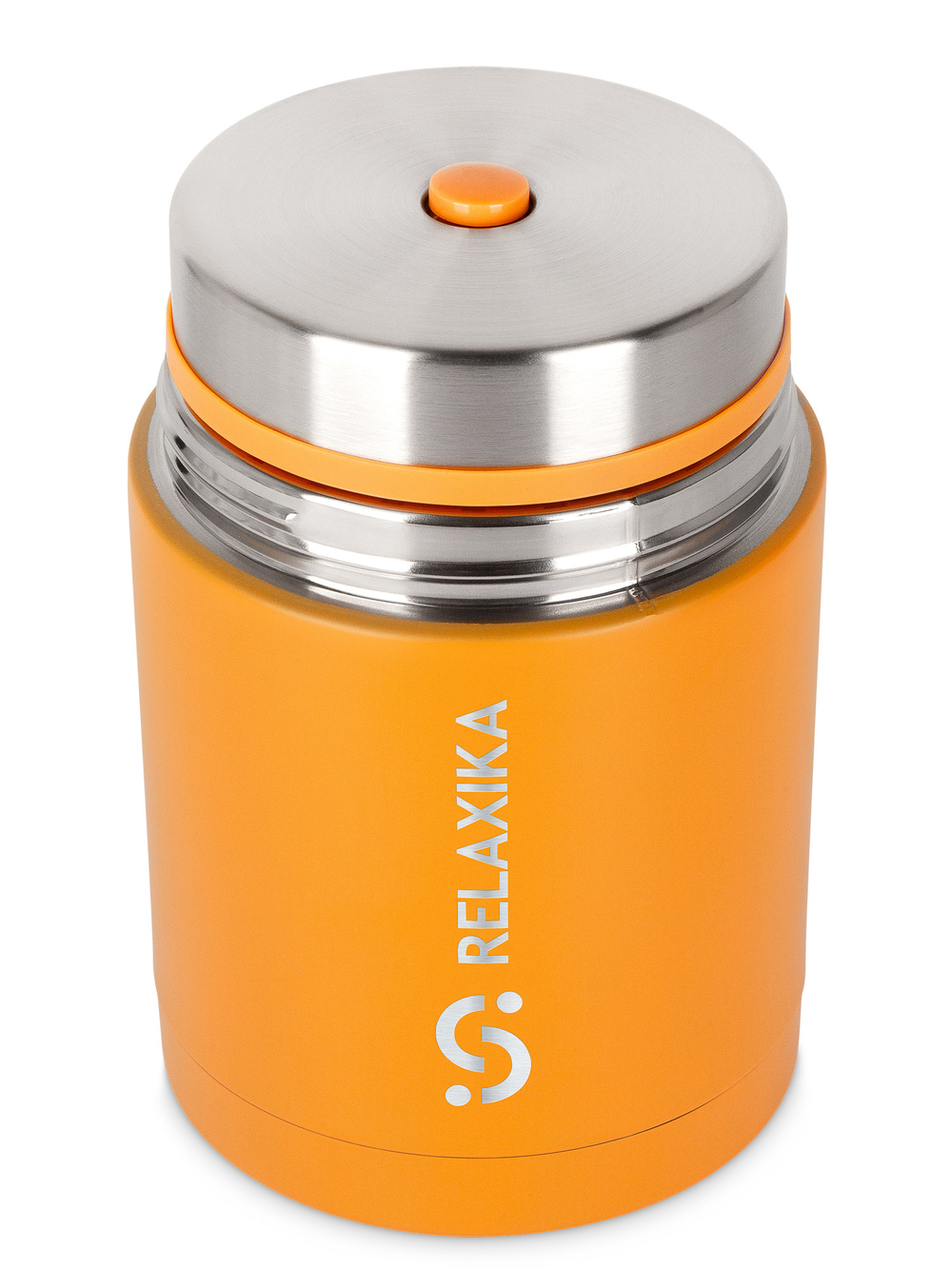 Термос для еды Relaxika 301 (0,7 литра), желтый