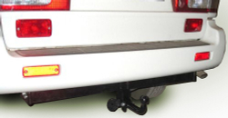 Фаркоп Лидер-Плюс для SSANG YONG MUSSO1993-2005, ТАГАЗ ROAD PARTNER 2008-2011 (C НЕРЖ. ПЛАСТИНОЙ) с электрикой и сертифкатом в комплекте арт.(S202-A(N))