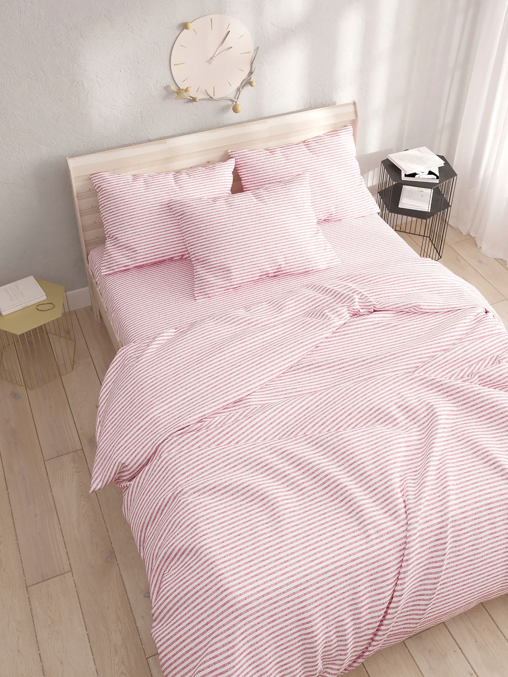 Простынь Сказка "Палмер" 150х215 см, перкаль