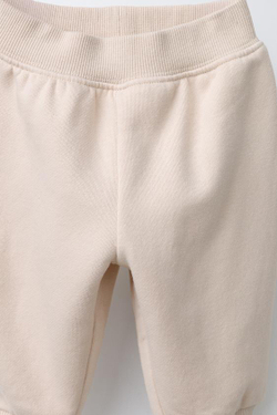 ZARA КОМПЛЕКТ: ТОЛСТОВКА И БРЮКИ-ДЖОГГЕРЫ С ВНУТРЕННИМ НАЧЕСОМ, СВЕТЛО-БЕЖЕВЫЙ