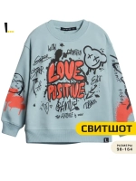Свитшот для девочки с принтом