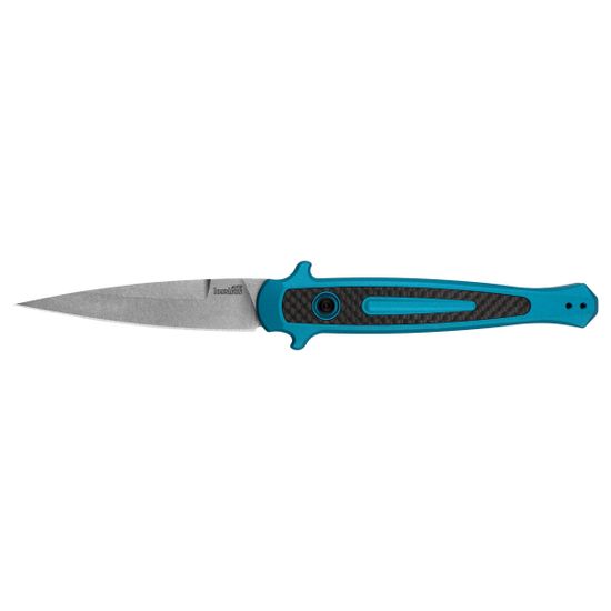 Складной нож Автоматический KERSHAW Launch 8 7150TEALSW c клинком из стали 154CM, рукоять алюминий
