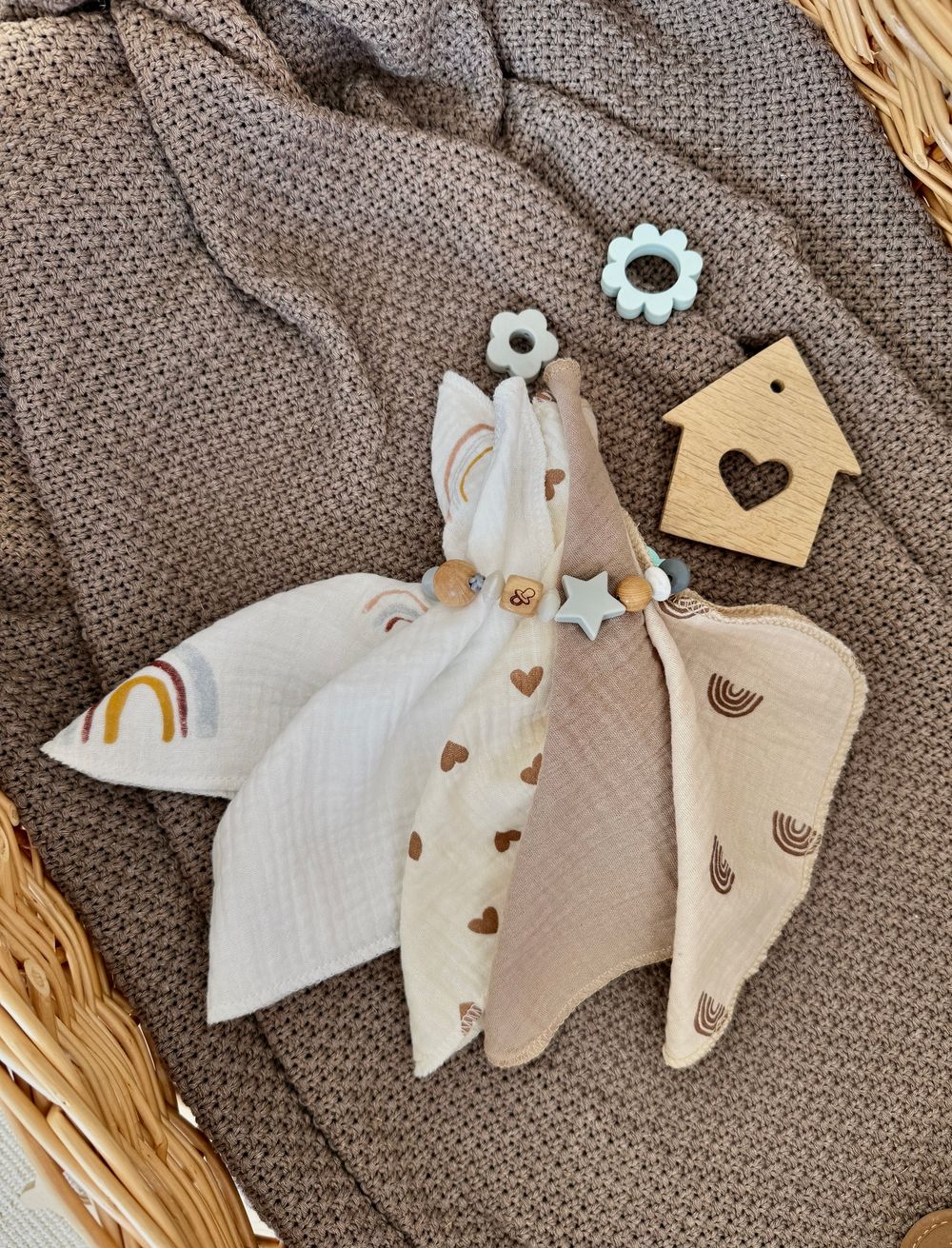 Муслиновые салфетки для кормления